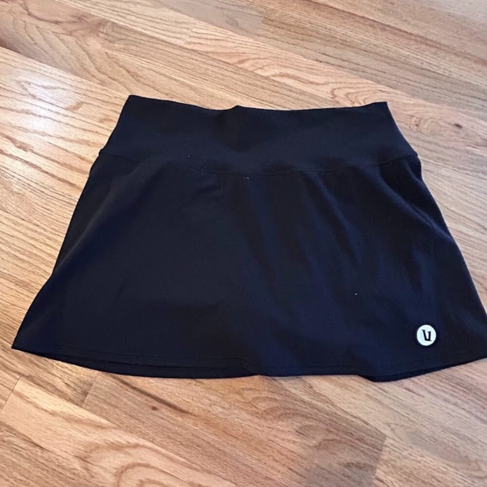 Vuori Black Mini Skirt
